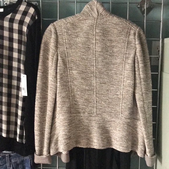 VINCE Open Drape Front Jacket - Picture 4 of 9